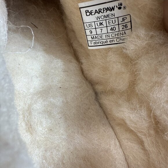 BEARPAW® Suede Petite Micro Boot Purple Women's Size 9 - Picture 5 of 8